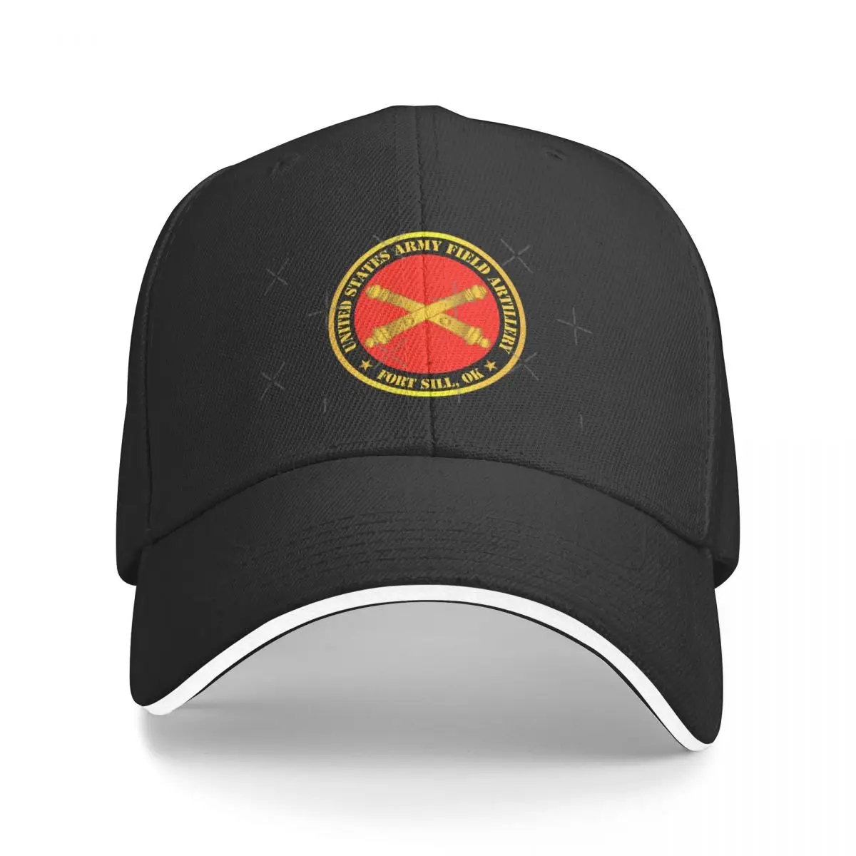 Армия - Полевая артиллерия Армии США Ft SIll Ok С Отделением Бейсбольных кепок Hat