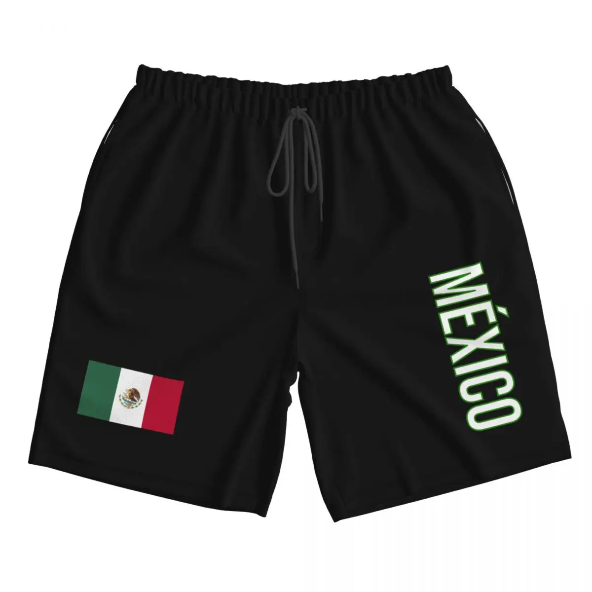 Мексиканские Мужские пляжные шорты mexico ME MEX из быстросохнущего материала для фитнеса, летних повседневных видов спорта, мужская пляжная одежда, купальник
