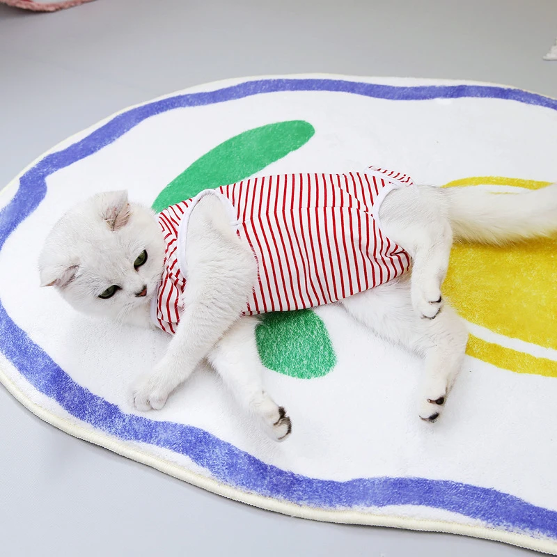 Стерилизация кошек против вылизывания, Дышащий восстановительный костюм, Одежда, жилет для отлучения котенка от груди, жилет для хирургии Cachorro